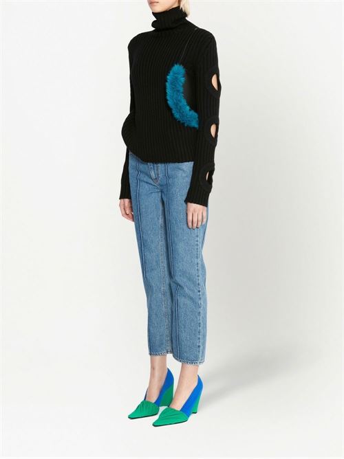 Turtleneck with cut out JW ANDERSON | KW0697YN0008999